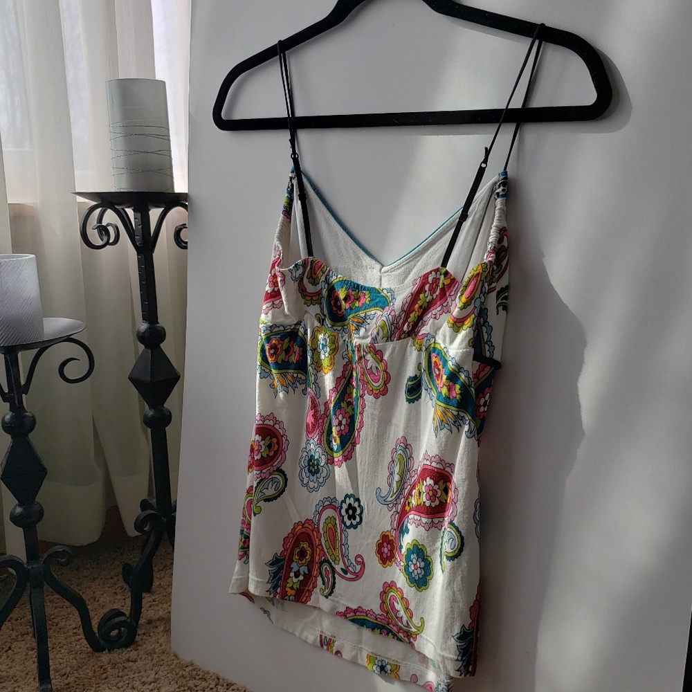 Cosabella Paisley Adjustable Tank - Picture 2 of 6